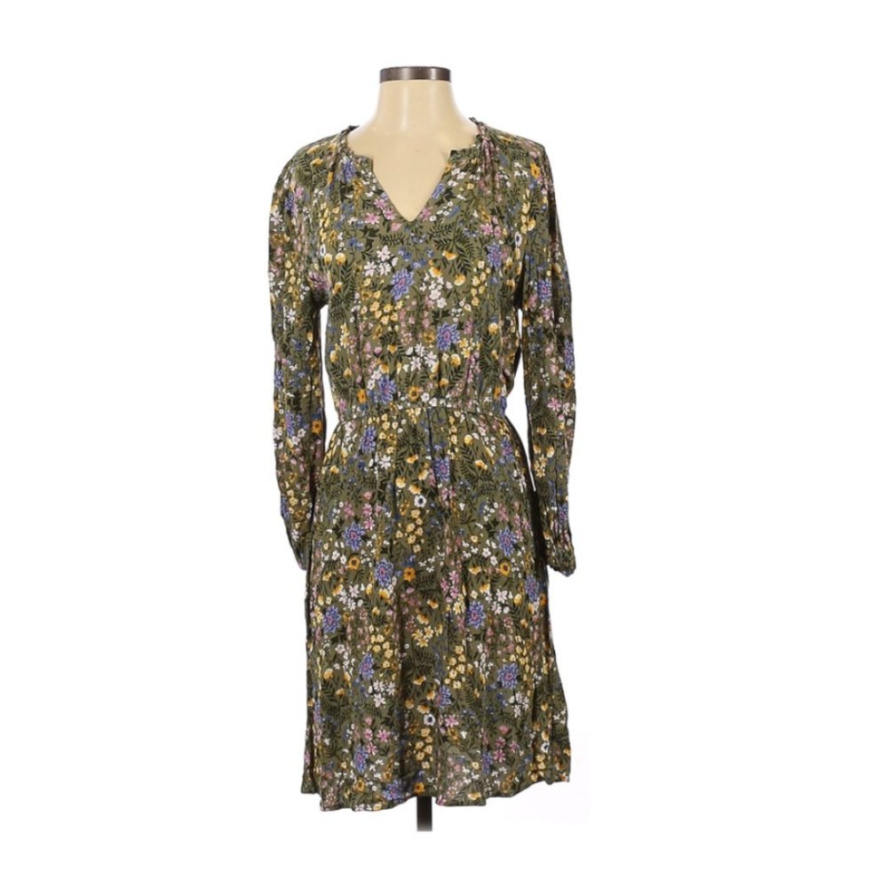 Old Navy Floral Cottagecore Long Sleeved Dress Size XS